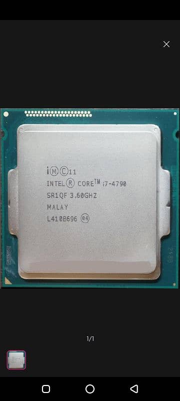 Core i7 4790   3.60 GHz  Upto  4.00 ghz 2