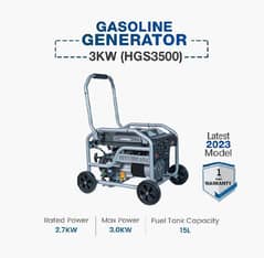 Hyundai Petrol Generator 3kVA-HGS3500-(korean brand)