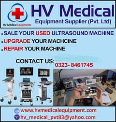 ultrasound machine & repairing of ultrasound machine available