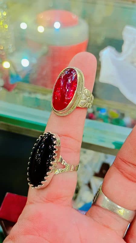 Chandi Ki ring bracelet stone jams ring ladies ring 15