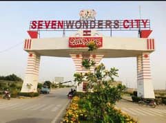 Plot 4 Sale seven wonders city