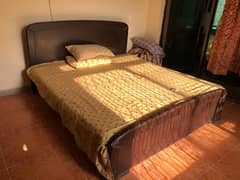 wooden King size Bed Available