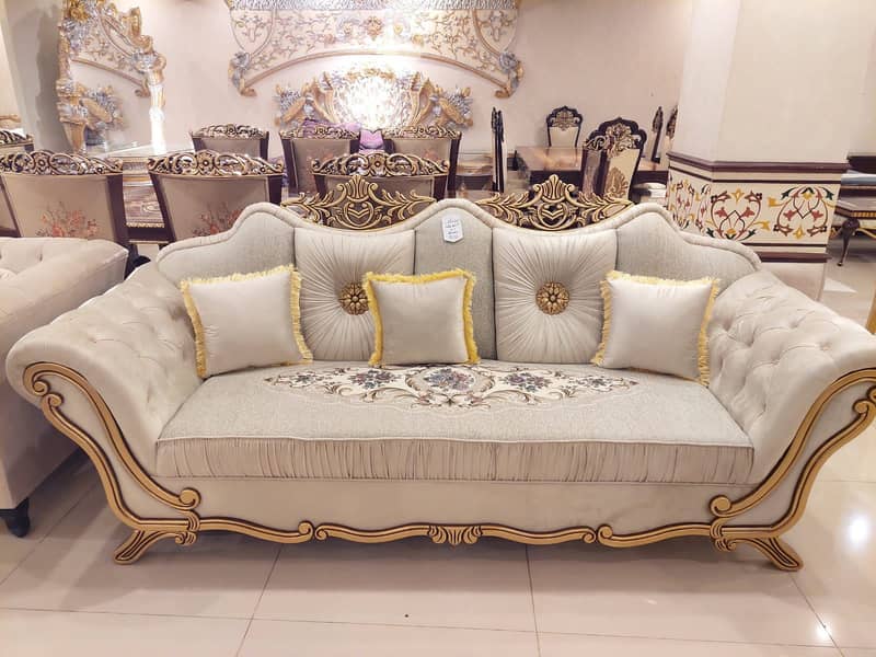 sofa set | L shape sofa | Wooden sofa | Velvet sofa | Luxury sofa 5