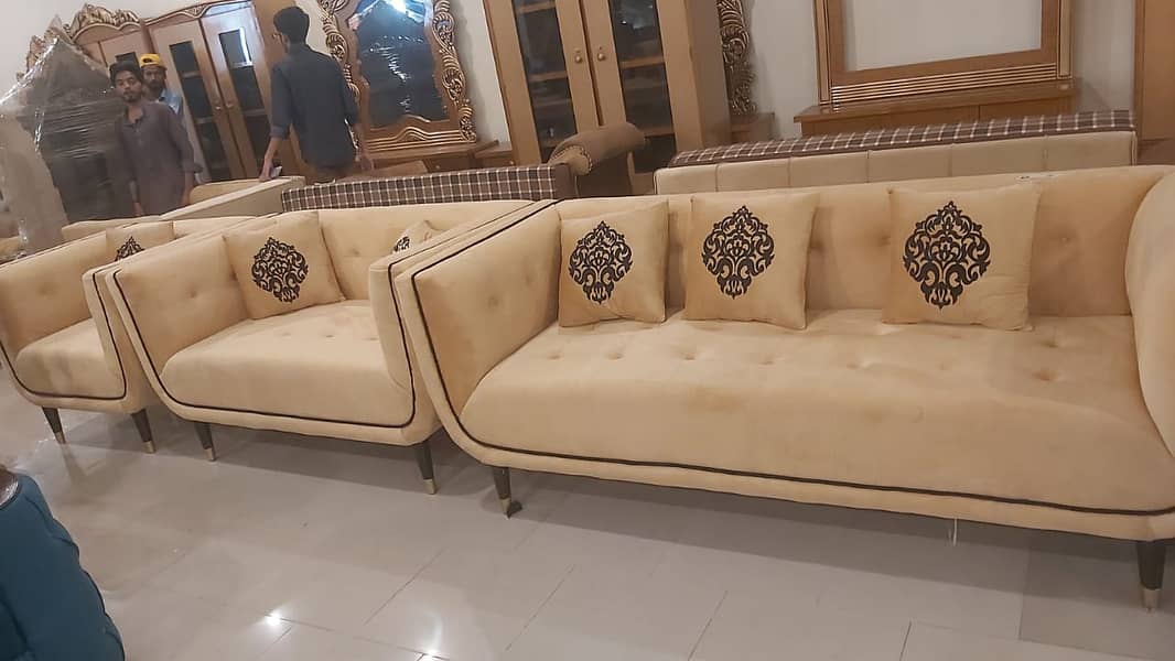 sofa set | L shape sofa | Wooden sofa | Velvet sofa | Luxury sofa 15