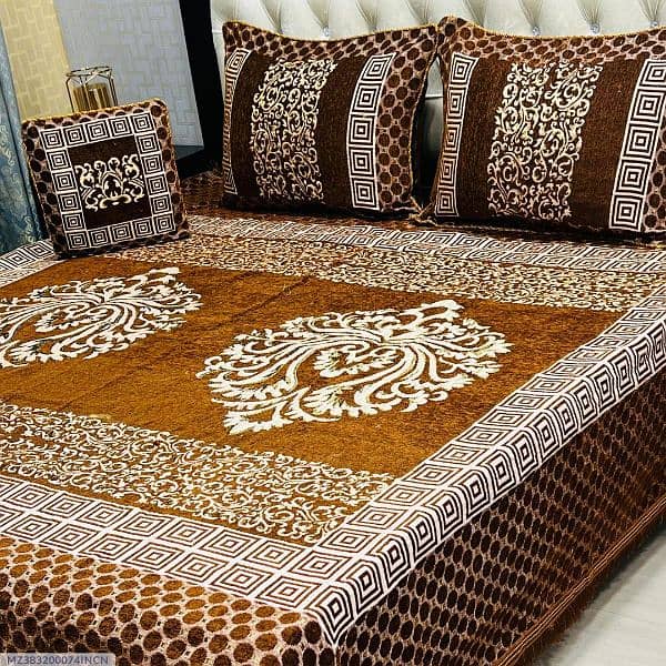 velvet jacquard double bed premium quality 1