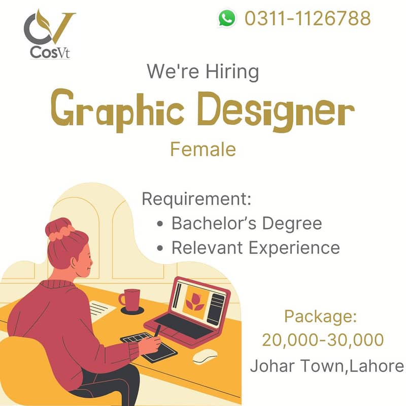 Female Graphic Designer 0