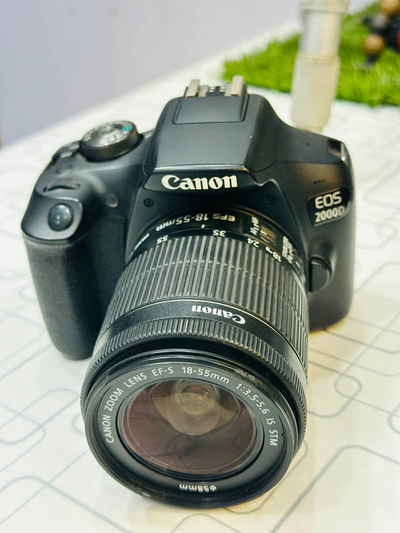 Canon 2000D with 18-55 STM lens 1