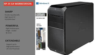 Hp Z4 G4 Workstation Intel Xeon W-2123