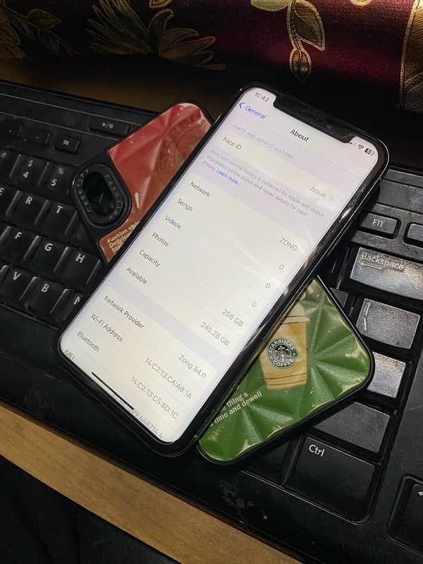 I phone X 256GB sim glitch 4