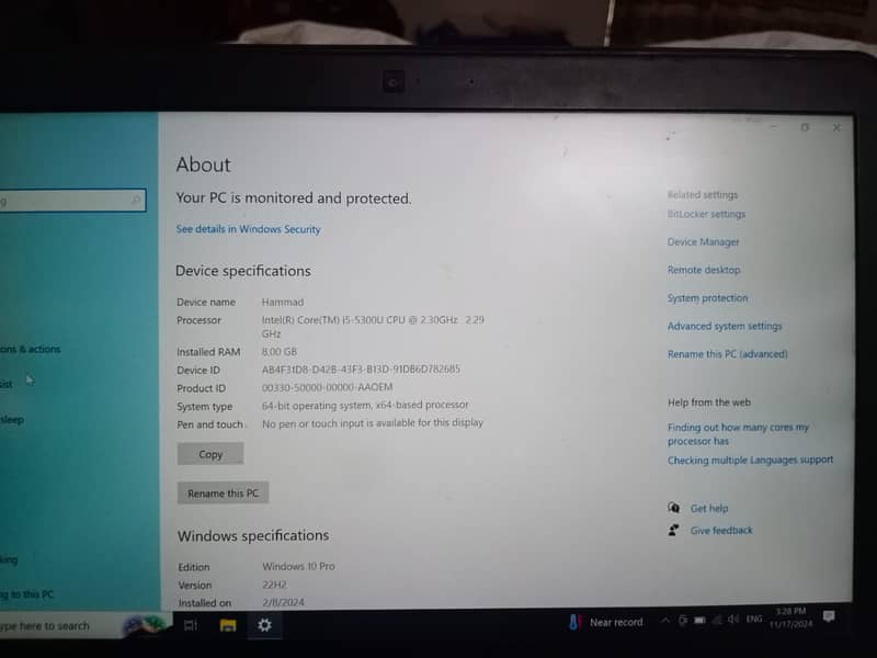 Dell Latitude E7450 i5 5th Generation, 8 GB, 1TB 1