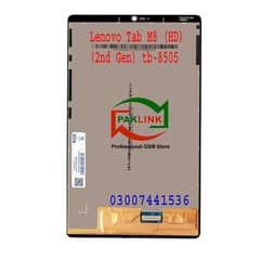 Lenovo Tab M8 hd (2nd Gen) lcd screen panel 8505