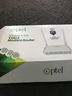 ptcl vdsl2 modem router