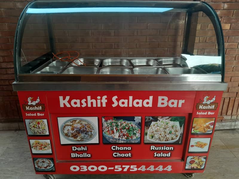 Salad Bar Food Cart For Sale 3