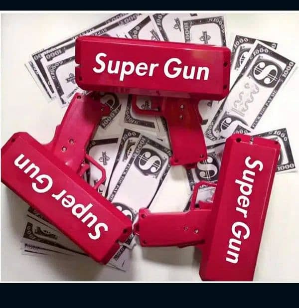 Super Rain Money Gun 1