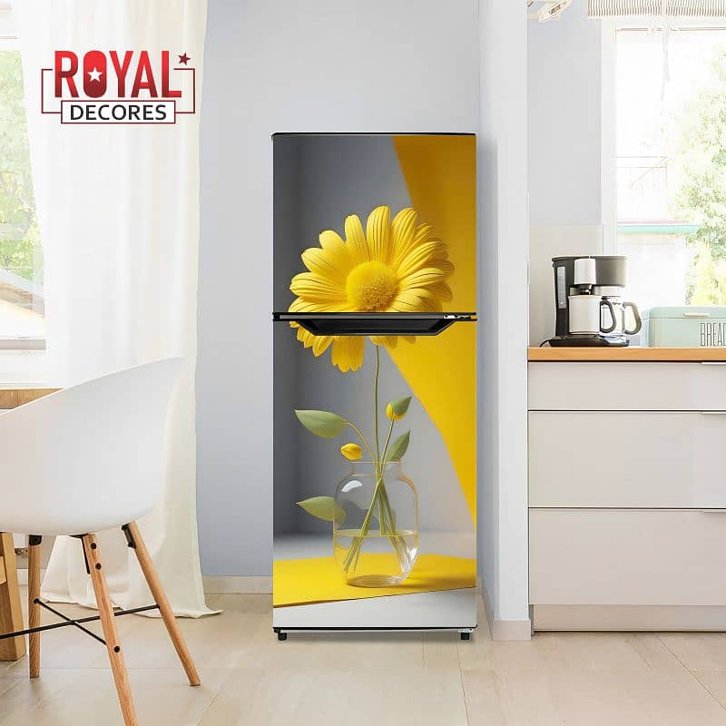 Elegant Fridge Stickers 3d, Waterproof, Oil-Proof Self-adhesive vinyl 14