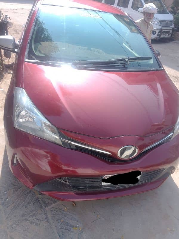 Toyota Vitz jawella key red 2014/18 4