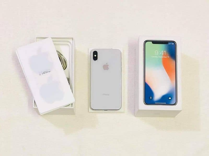 iPhone X 256gb PTa approved 03262134833 0