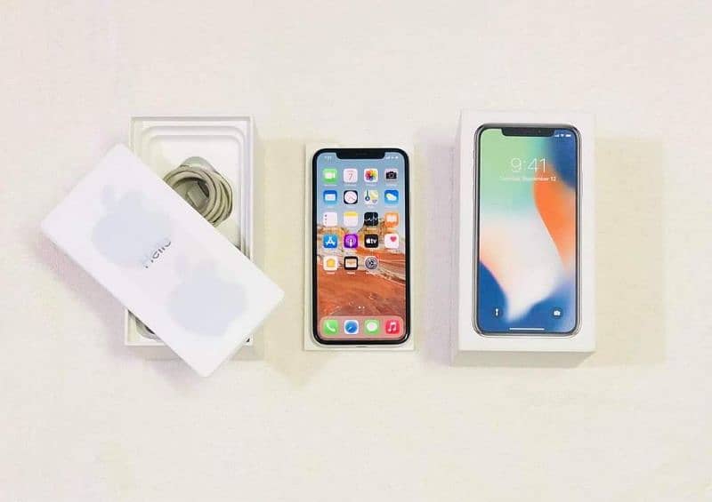 iPhone X 256gb PTa approved 03262134833 2