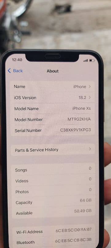 IPHONE XS 64 GB NON PTA 5