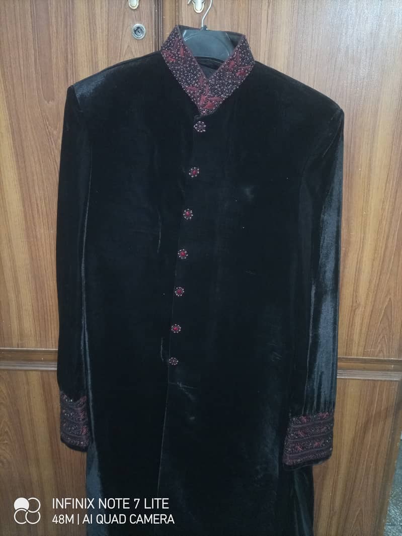 Branded Sherwani just 4 hrs used. 7