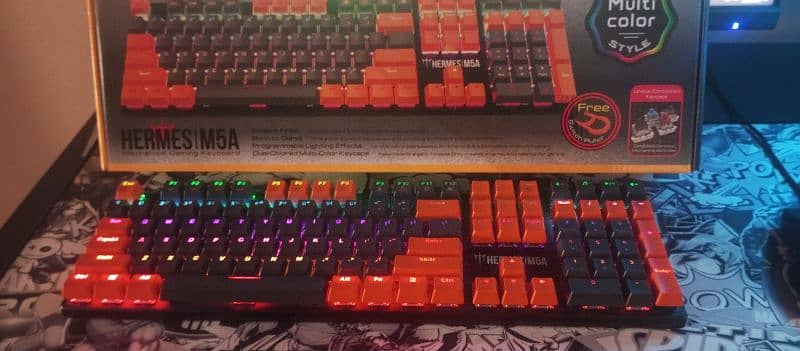 GAMDIAS HERMES m5a Mechanical Gaming Keyboard 0