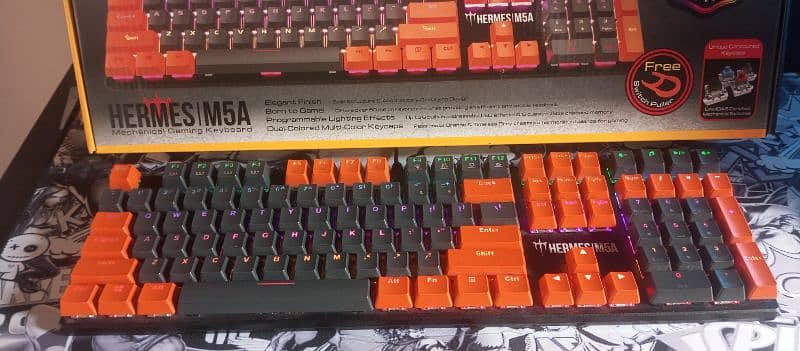 GAMDIAS HERMES m5a Mechanical Gaming Keyboard 1