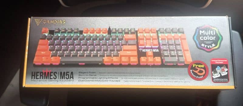 GAMDIAS HERMES m5a Mechanical Gaming Keyboard 6