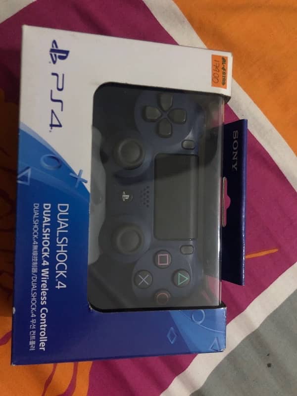 ps4 original controller not used only open box 0