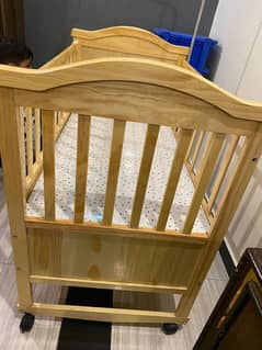 Wooden Baby Cot