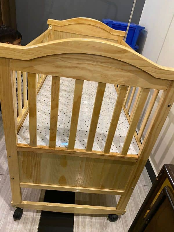 Wooden Baby Cot 0