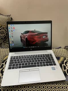 HP Elitebook 840 G6 8gb-ram 256gb sk hynix-SSD with hp charger