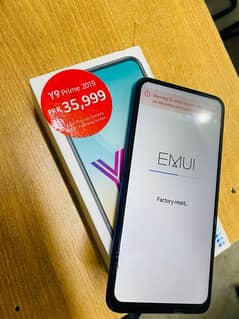 Huawei Y 9 prime with Box