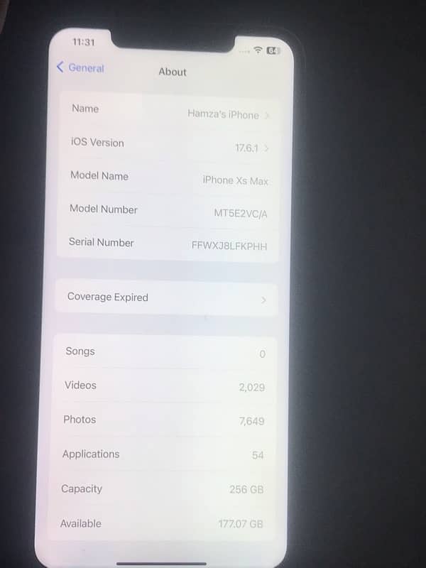 iPhone XS Max  256gb urgent sale 03054595580 WhatsApp’s only 3