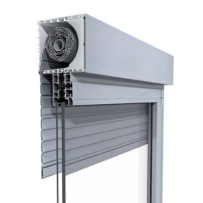 Motorised / Automatic Rolling Shutter Doors In Auminium, PVC, Gi 10