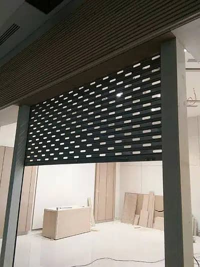 Motorised / Automatic Rolling Shutter Doors In Auminium, PVC, Gi 16