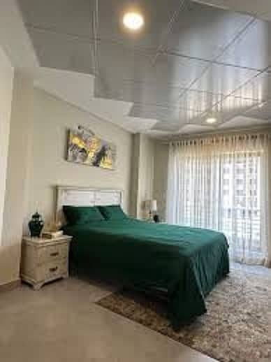 2 Beds Luxury 1400 Sq Feet Apartment Flat For Sale Located In Paragon Tower Bahria Karachi. 1