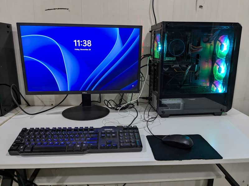 Gaming PC i5 i5 12400f 1660Ti Full Setup workstation 0