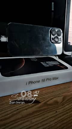 i phone 16 pro max with master