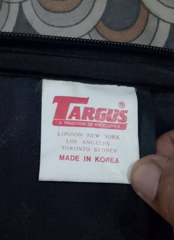 leather laptop bag imported ( TARGUS Korean brand) 3