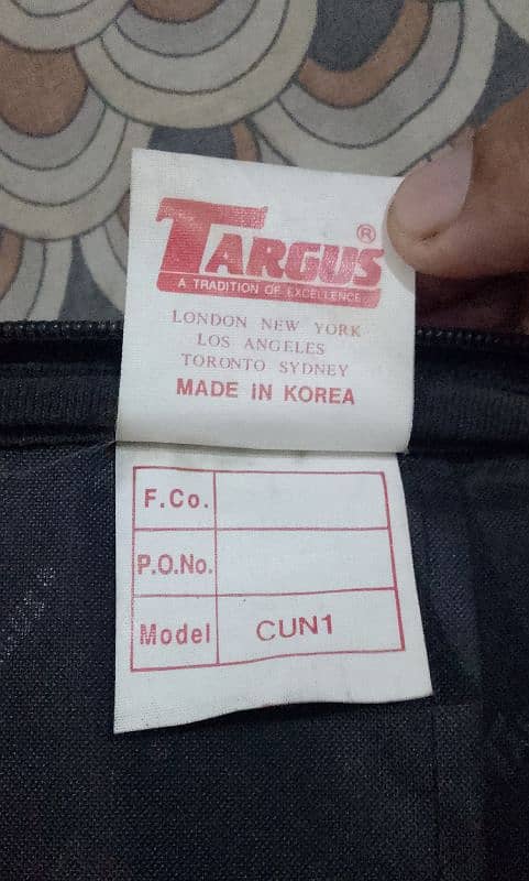 leather laptop bag imported ( TARGUS Korean brand) 4