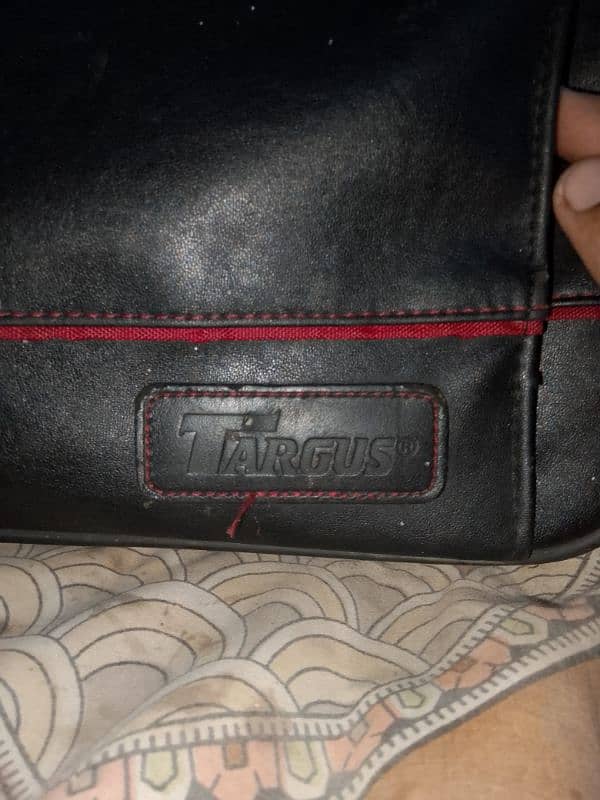 leather laptop bag imported ( TARGUS Korean brand) 9