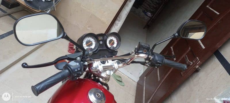 yahama 125 for sell zero meter condition hai 10.10 hai behtreen hai 2