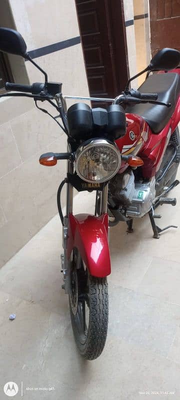 yahama 125 for sell zero meter condition hai 10.10 hai behtreen hai 14