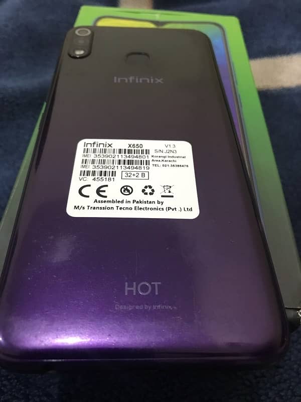 infinix hot8 lite 6