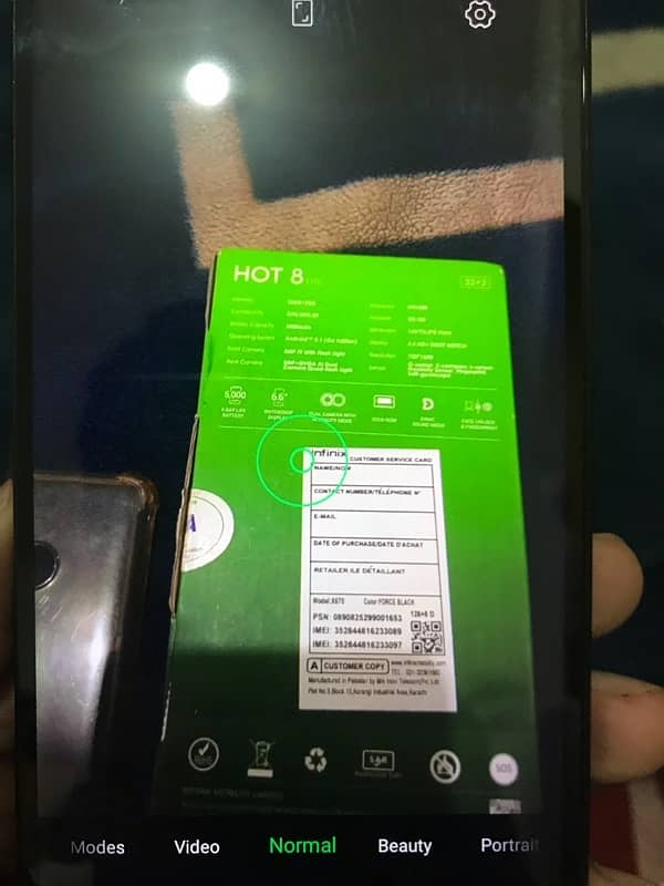 infinix hot8 lite 11