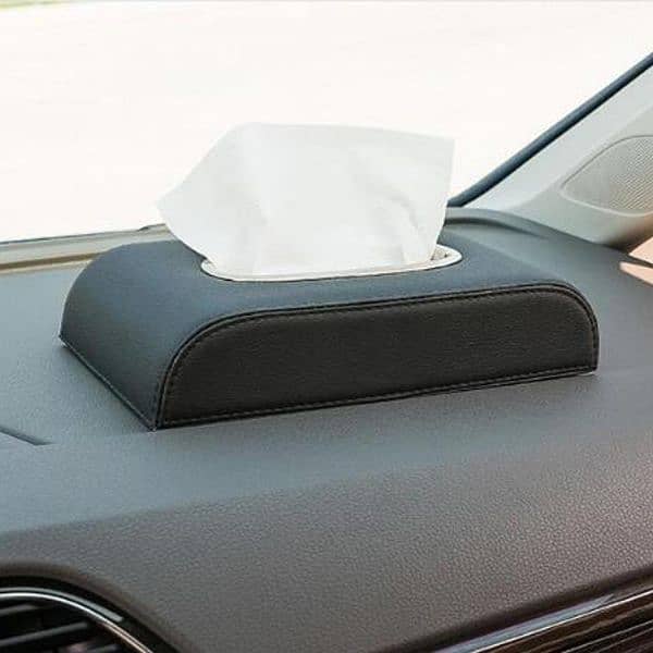 Car dashboard decorations tissue box 2