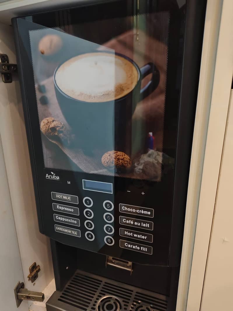 ARUBA TEA AND COFFEE MACHINE – CARTIA X8 0