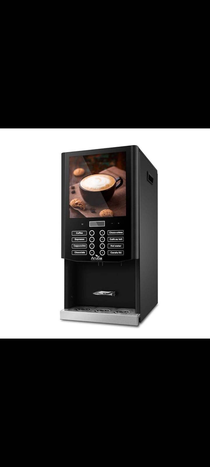 ARUBA TEA AND COFFEE MACHINE – CARTIA X8 4