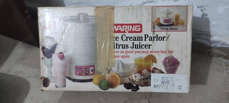 Waring Ice cream Parlor with Citrus Juicer 0