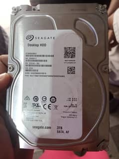 3TB Hard Drive's In Used